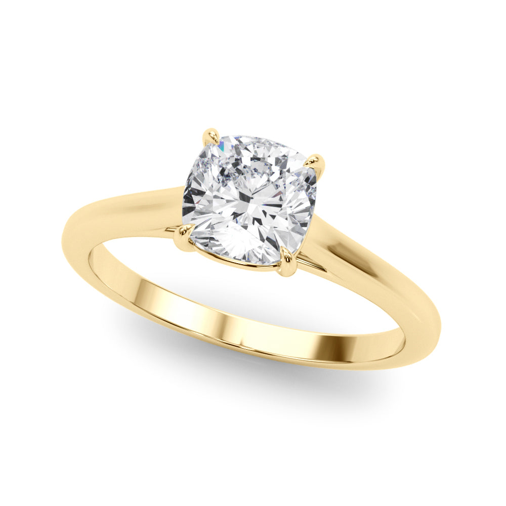 Cushion Diamond Solitaire Engagement Ring · 1.00 ct tw
