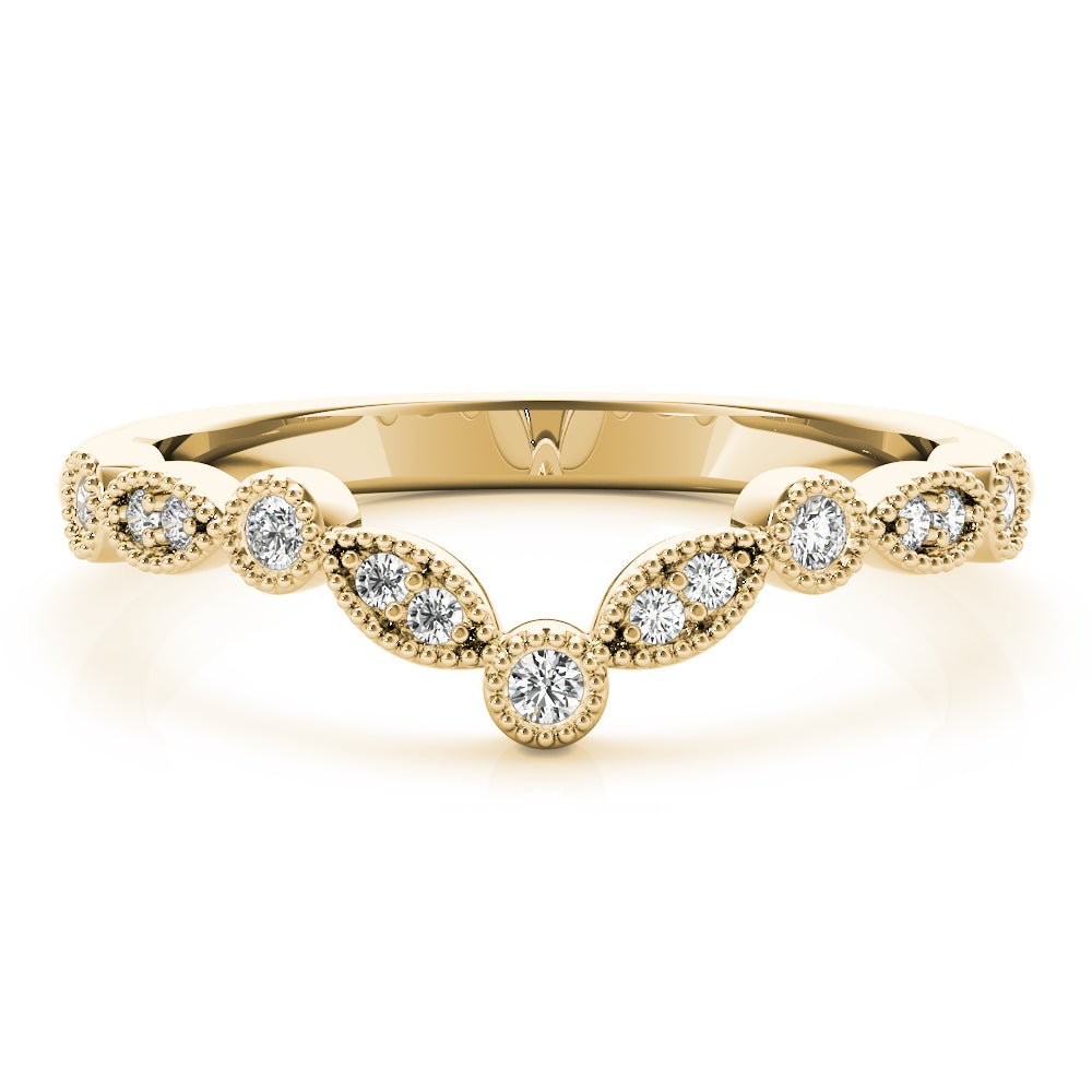 Chevron Diamond Band · 0.12 ct tw