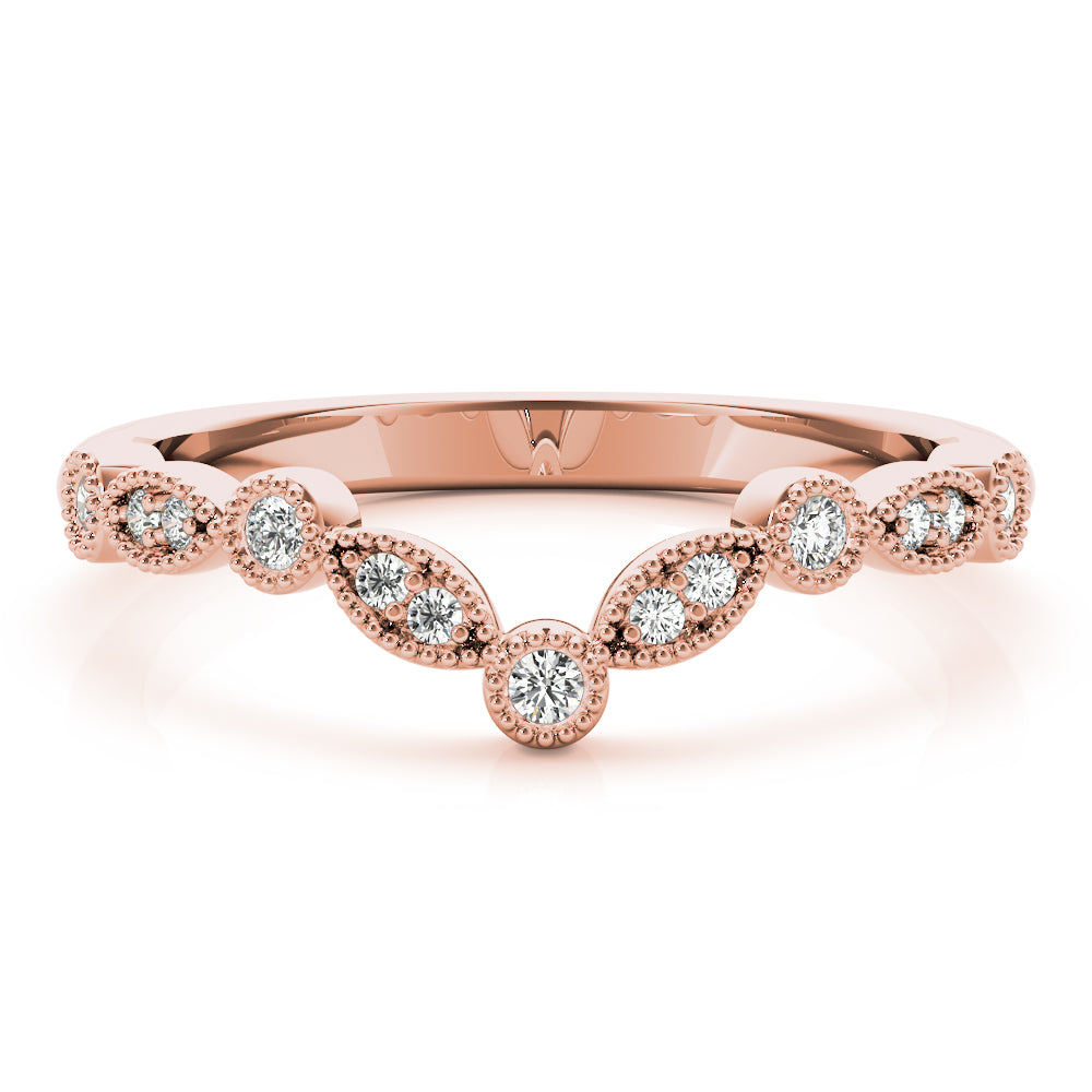 Chevron Diamond Band · 0.12 ct tw