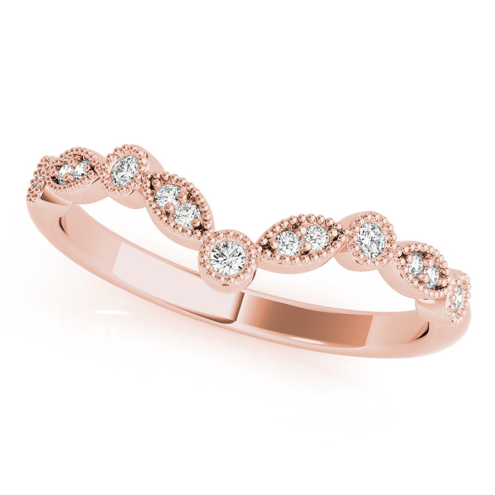 Chevron Diamond Band · 0.12 ct tw