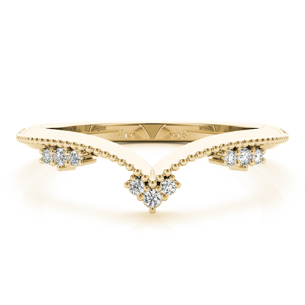 Chevron Diamond Band · 0.07 ct tw