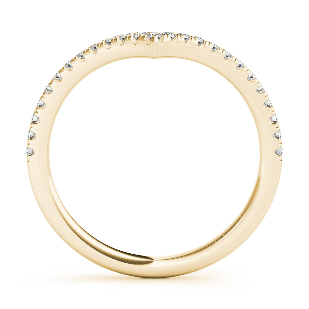Chevron Diamond Band · 0.19 ct tw
