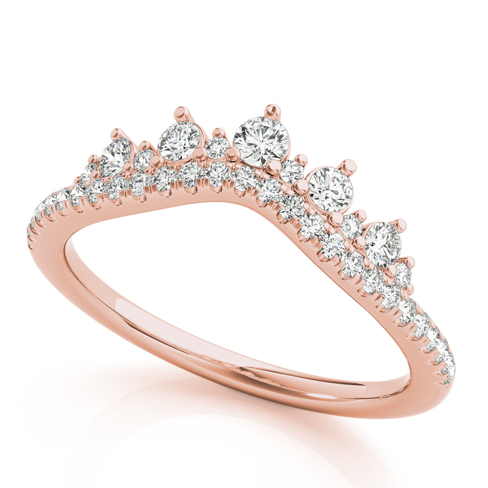 Chevron Diamond Band · 0.36 ct tw