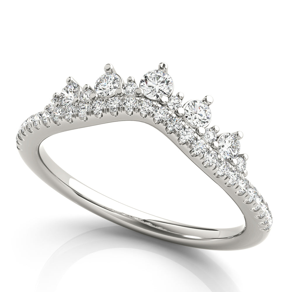 Chevron Diamond Band · 0.36 ct tw