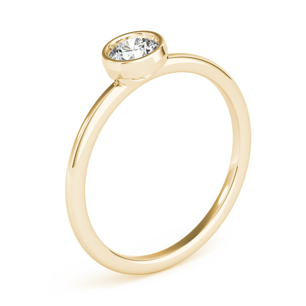 Round Stackable Diamond Solitaire Fashion Ring · 0.33 ct tw