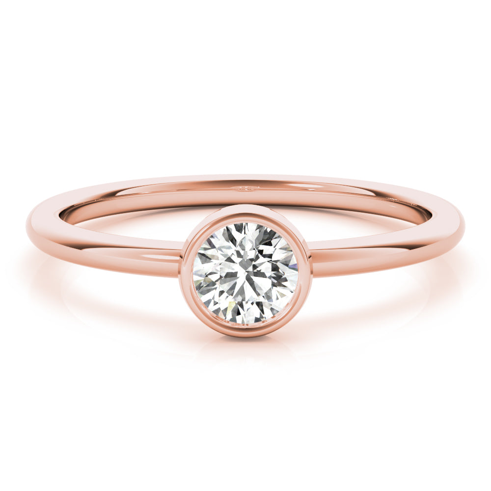 Round Stackable Diamond Solitaire Fashion Ring · 0.33 ct tw