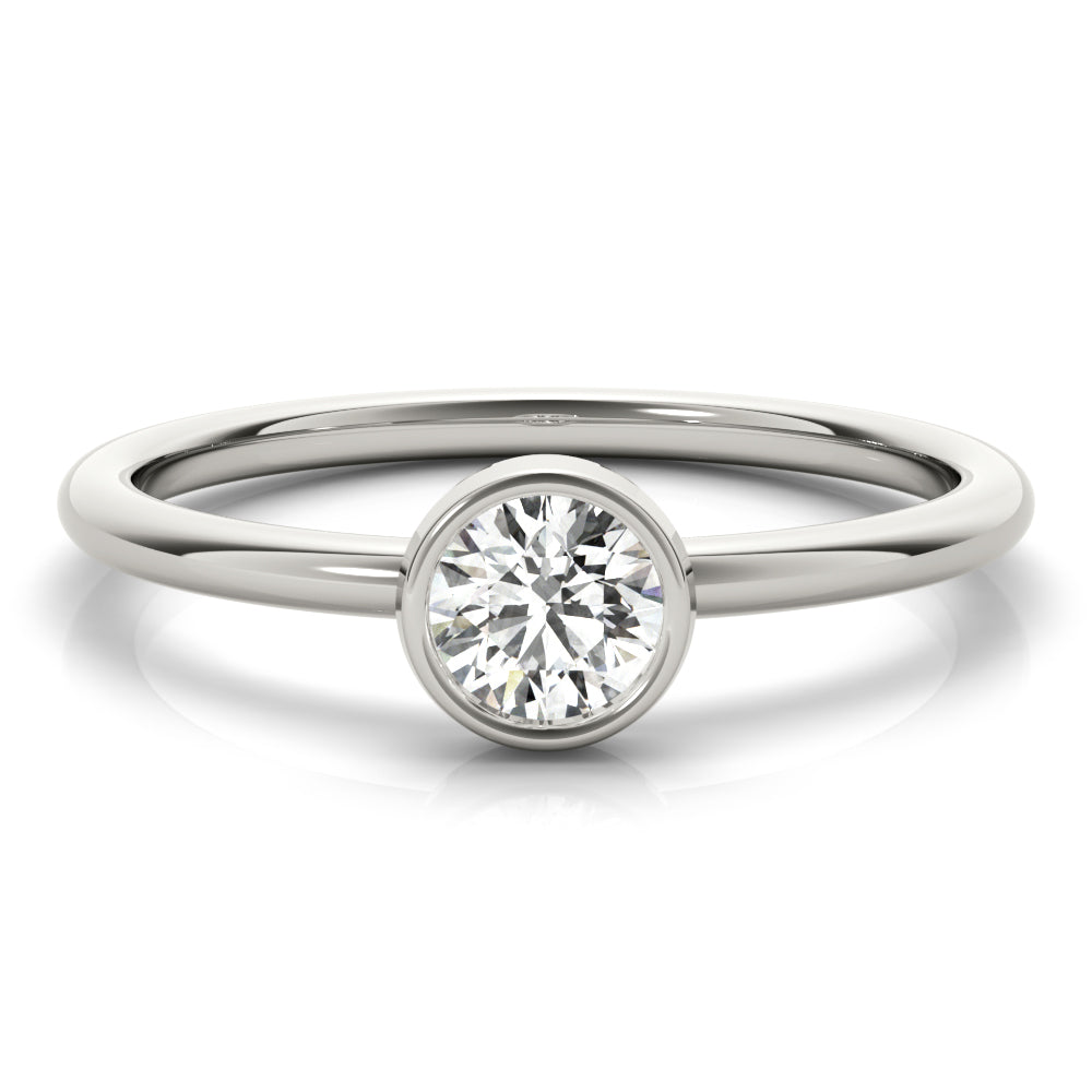Round Stackable Diamond Solitaire Fashion Ring · 0.33 ct tw