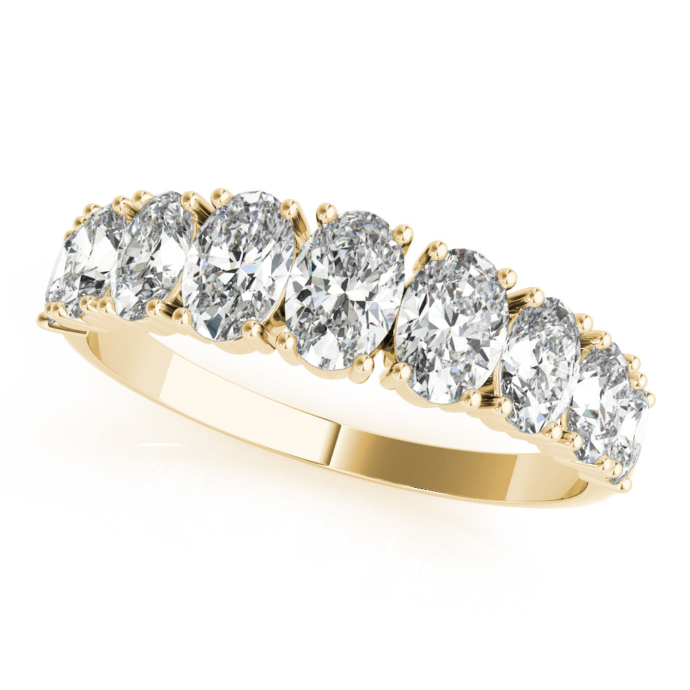 9 Stone Ovals Diamond Band · 1.70 ct tw