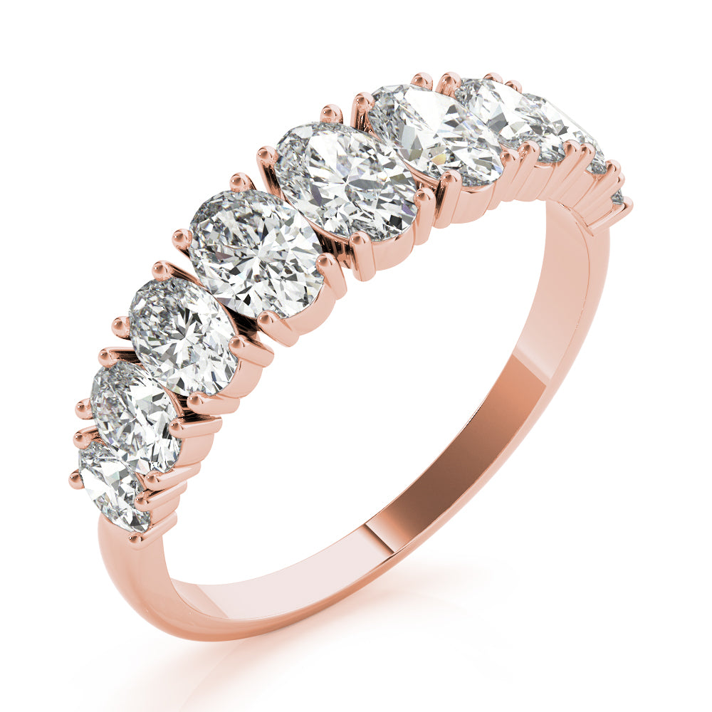 9 Stone Ovals Diamond Band · 1.70 ct tw