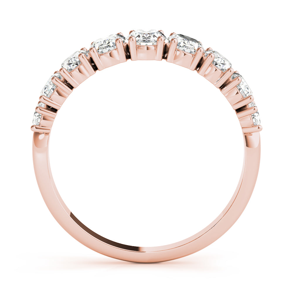 9 Stone Ovals Diamond Band · 1.70 ct tw