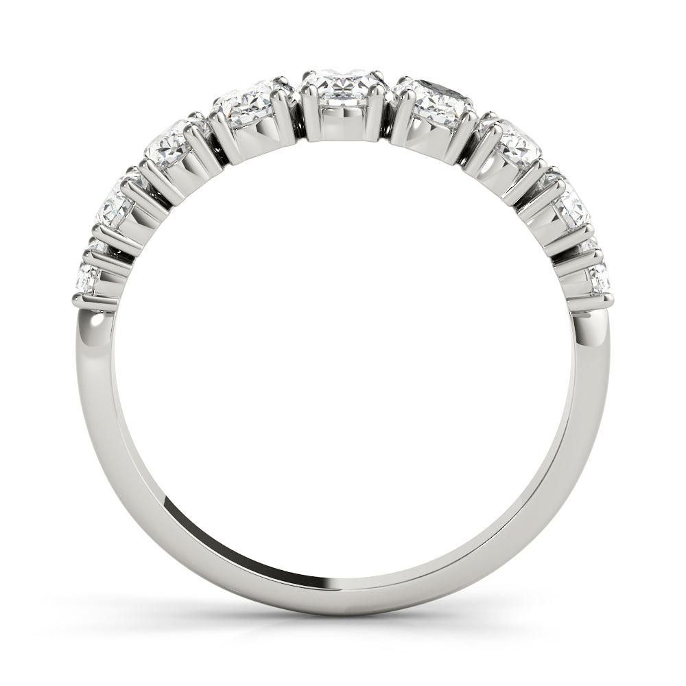 9 Stone Ovals Diamond Band · 1.70 ct tw