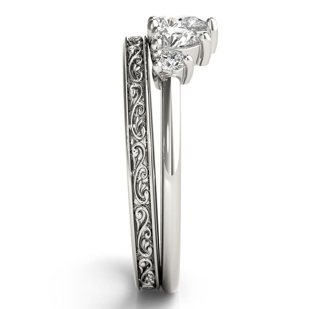 Pear Shape Diamond Fashion Ring · 0.59 ct tw