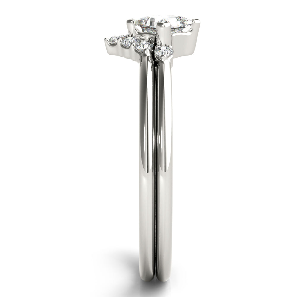 Square Center Diamond Fashion Ring · 0.52 ct tw