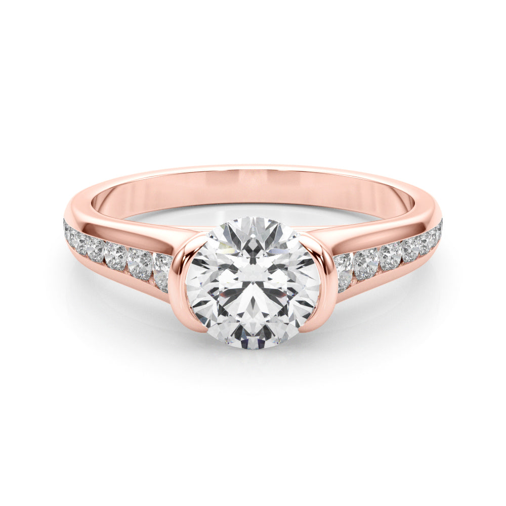 Round Center Diamond Engagement Ring · 1.35 ct tw