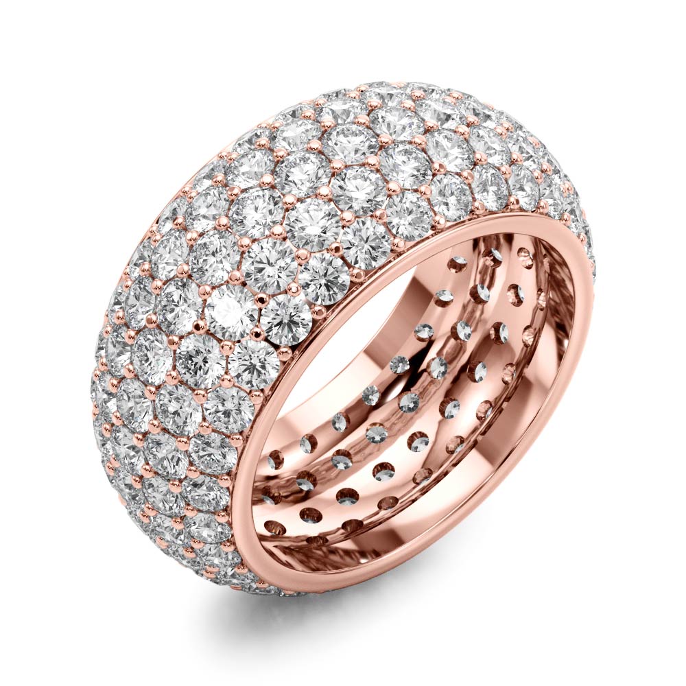 5 Row Diamond Band · 5.00 ct tw