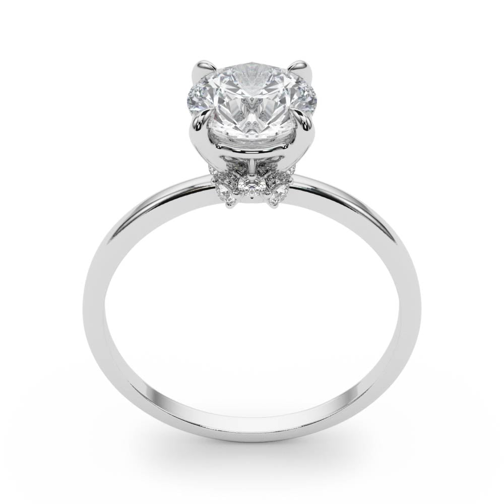 Round Diamond Engagement Ring · 1.12 ct tw