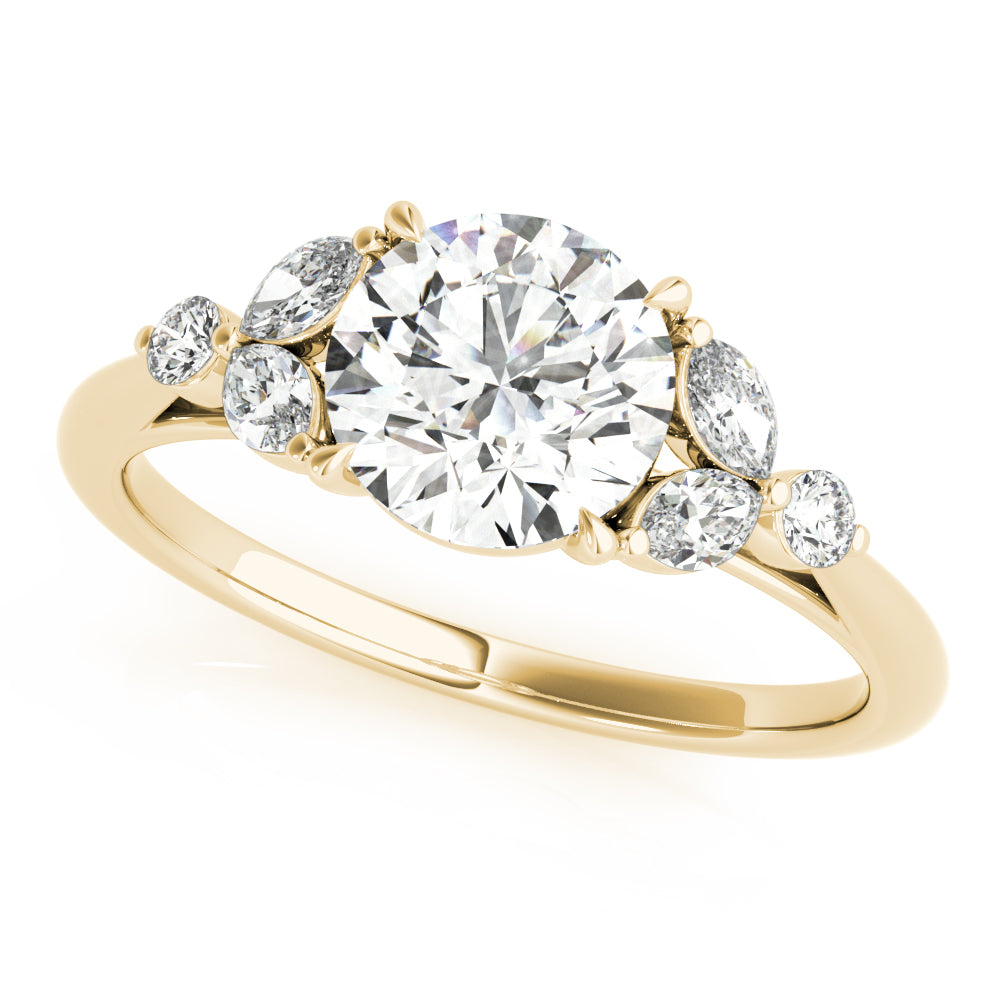 Round Diamond Engagement Ring · 0.79 ct tw