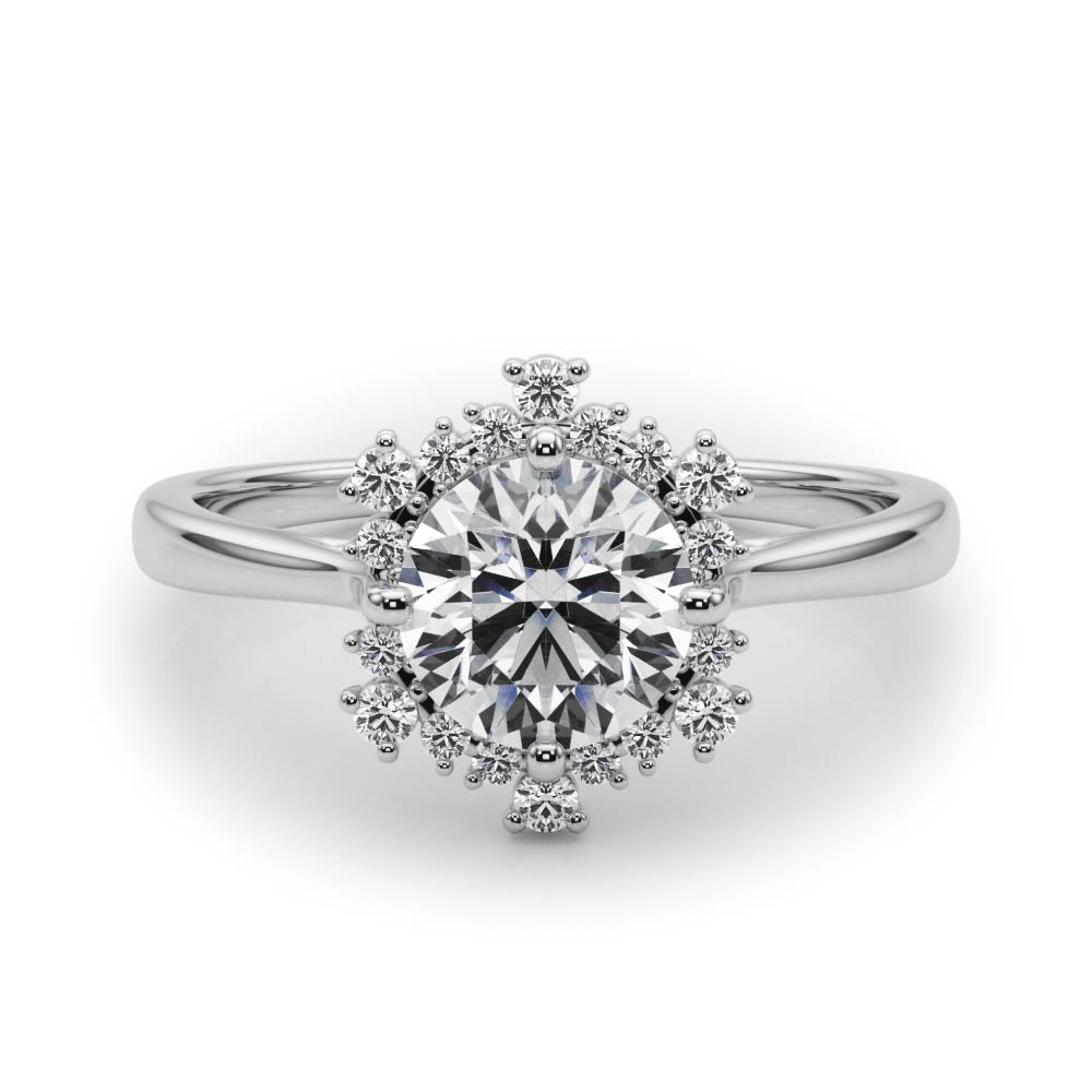 Round Diamond Engagement Ring · 1.43 ct tw