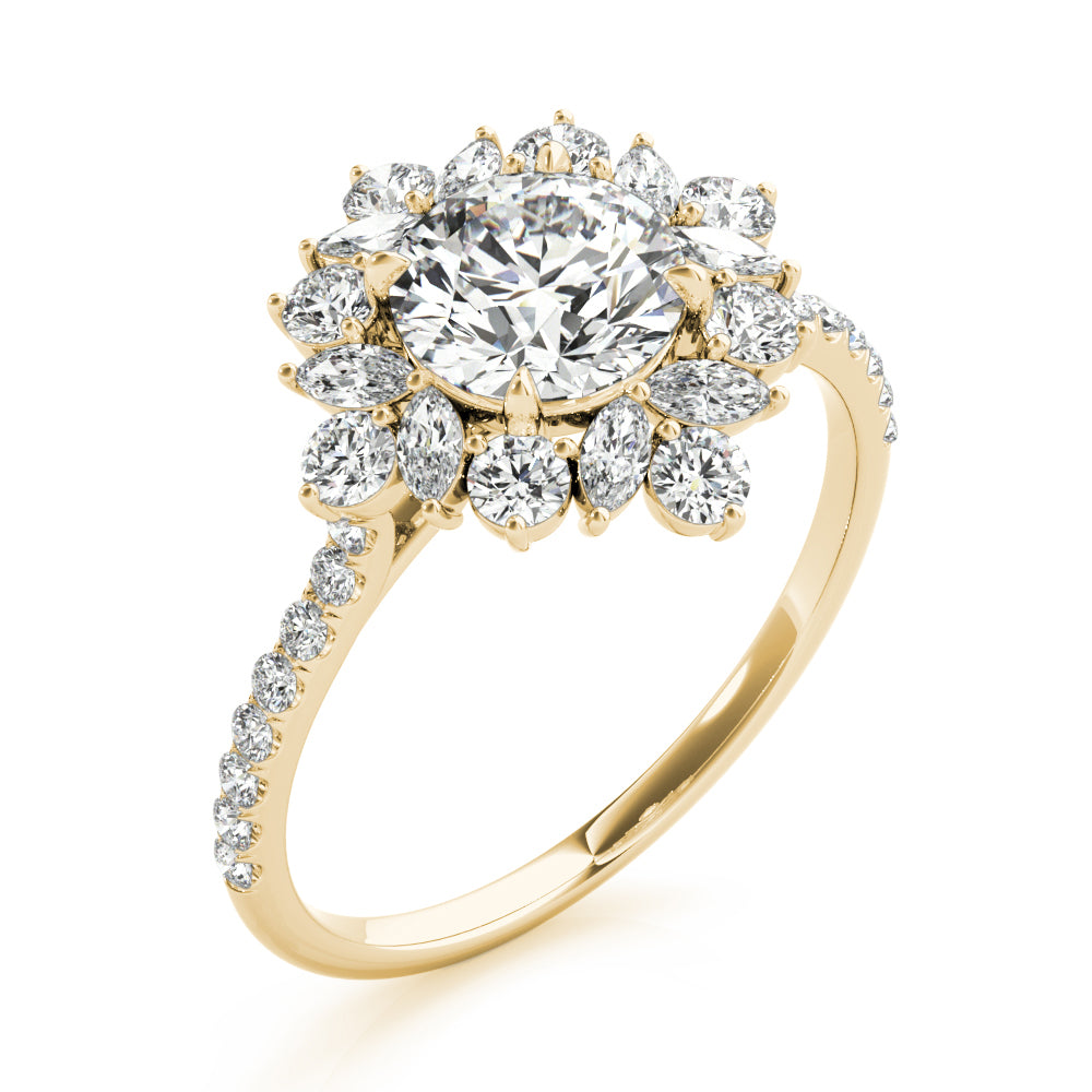 Round Diamond Engagement Ring · 1.72 ct tw
