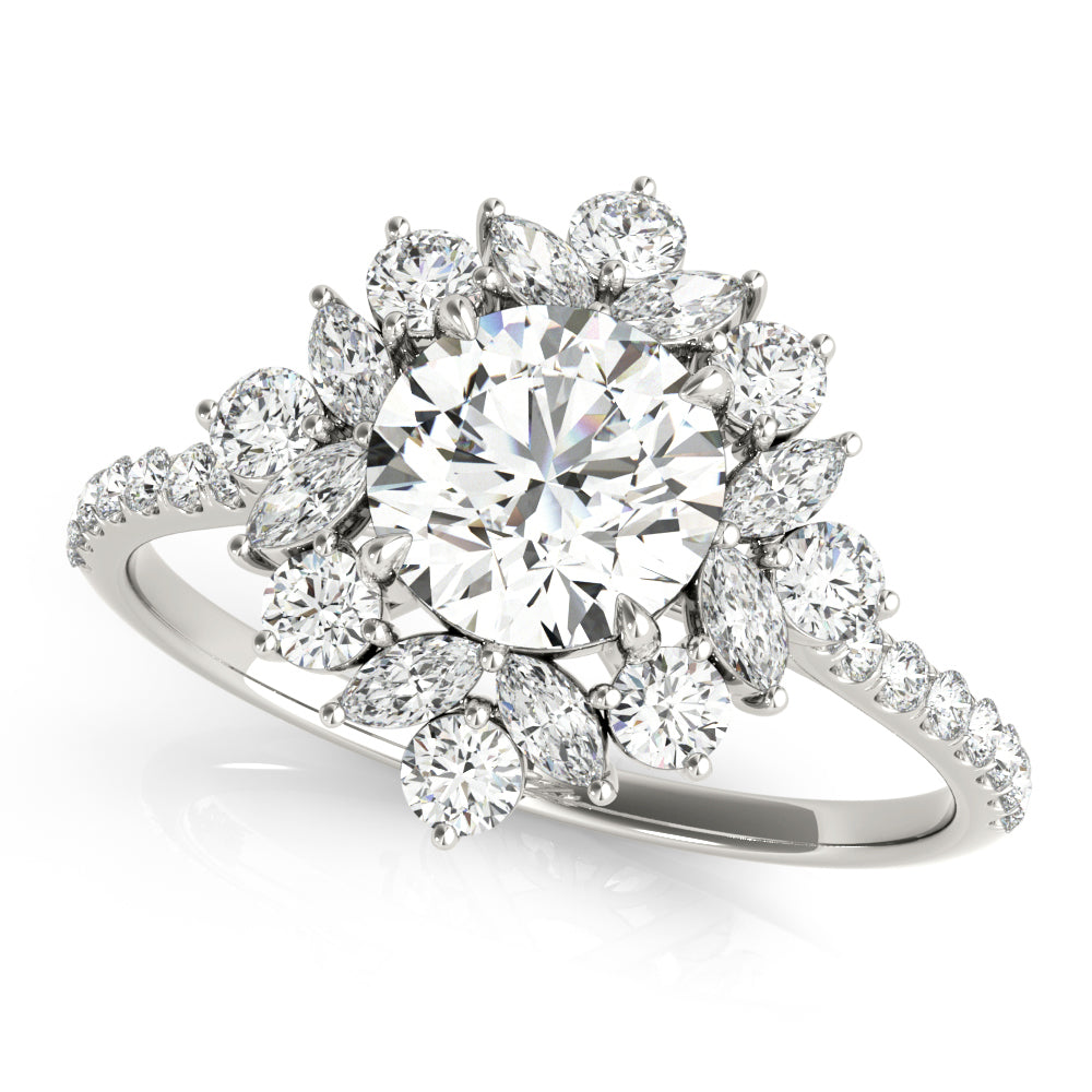 Round Diamond Engagement Ring · 1.72 ct tw