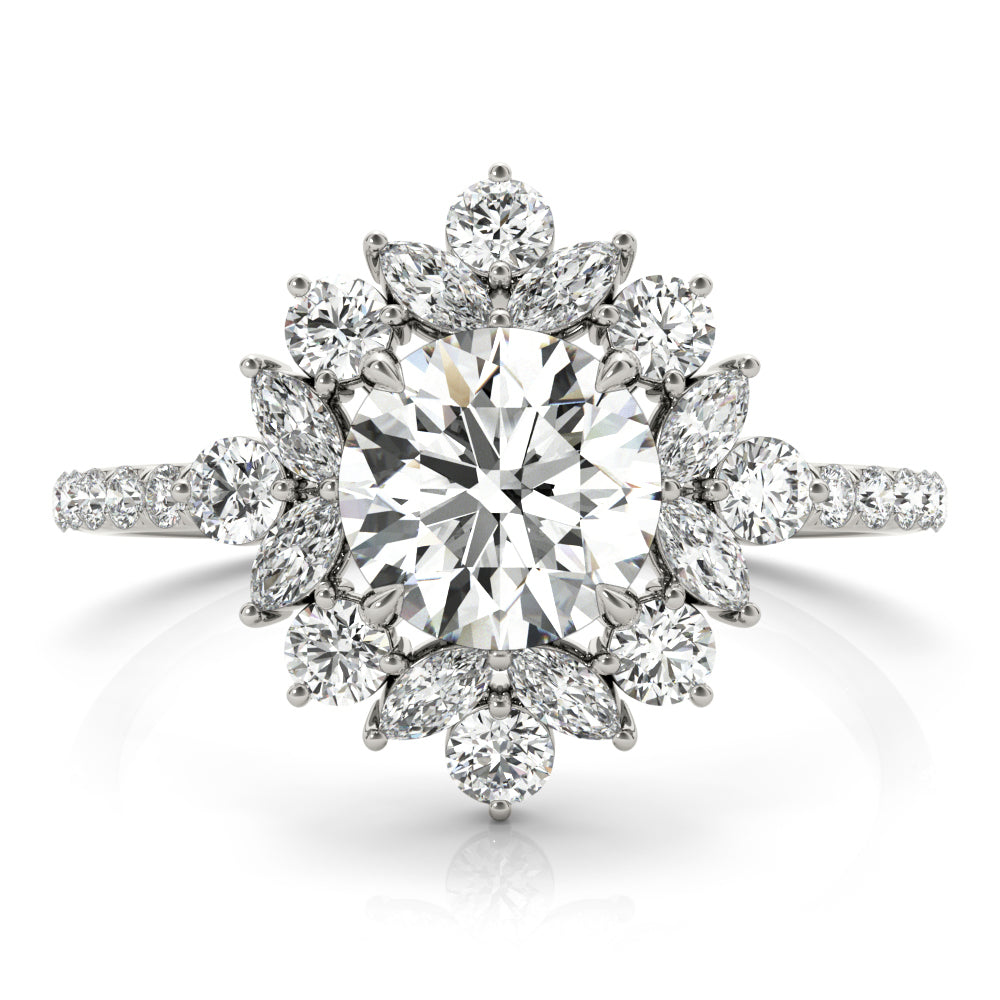 Round Diamond Engagement Ring · 1.72 ct tw