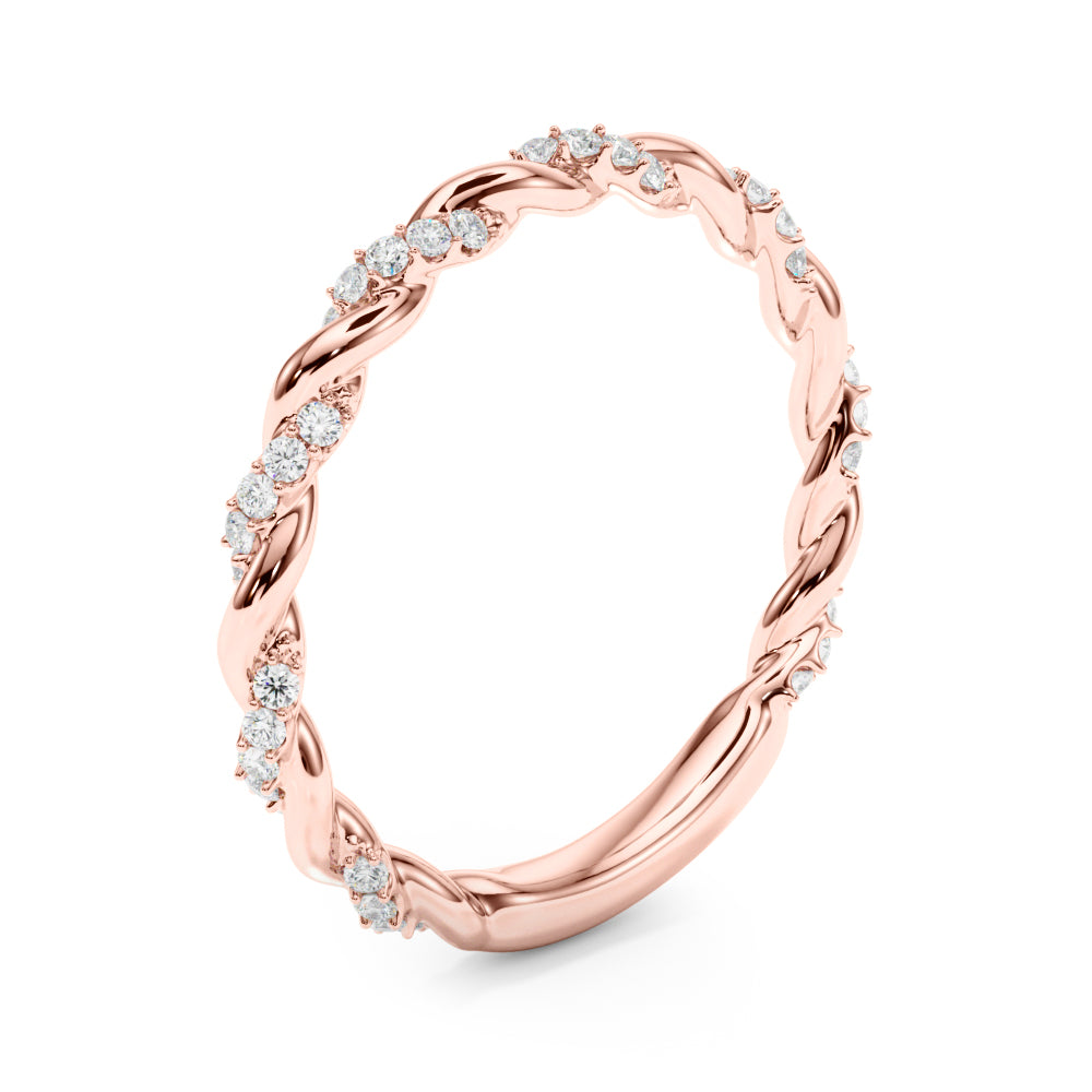 Twisted Diamond Fashion Ring · 0.20 ct tw