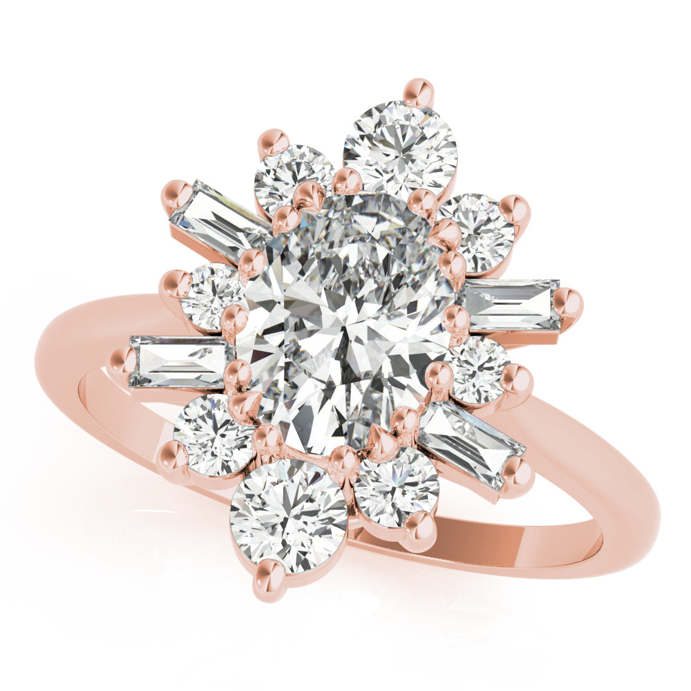 Oval Diamond Engagement Ring · 1.42 ct tw