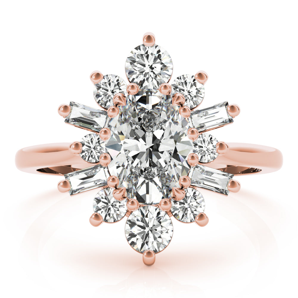Oval Diamond Engagement Ring · 2.74 ct tw