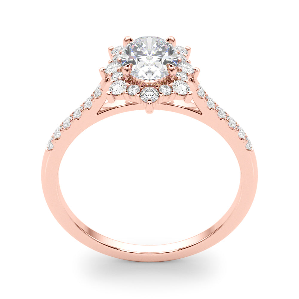 Oval Diamond Engagement Ring · 0.62 ct tw