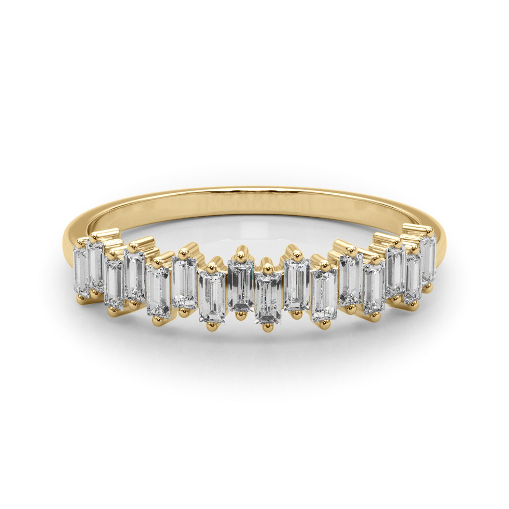 Baguette Straight Diamond Band · 0.48 ct tw