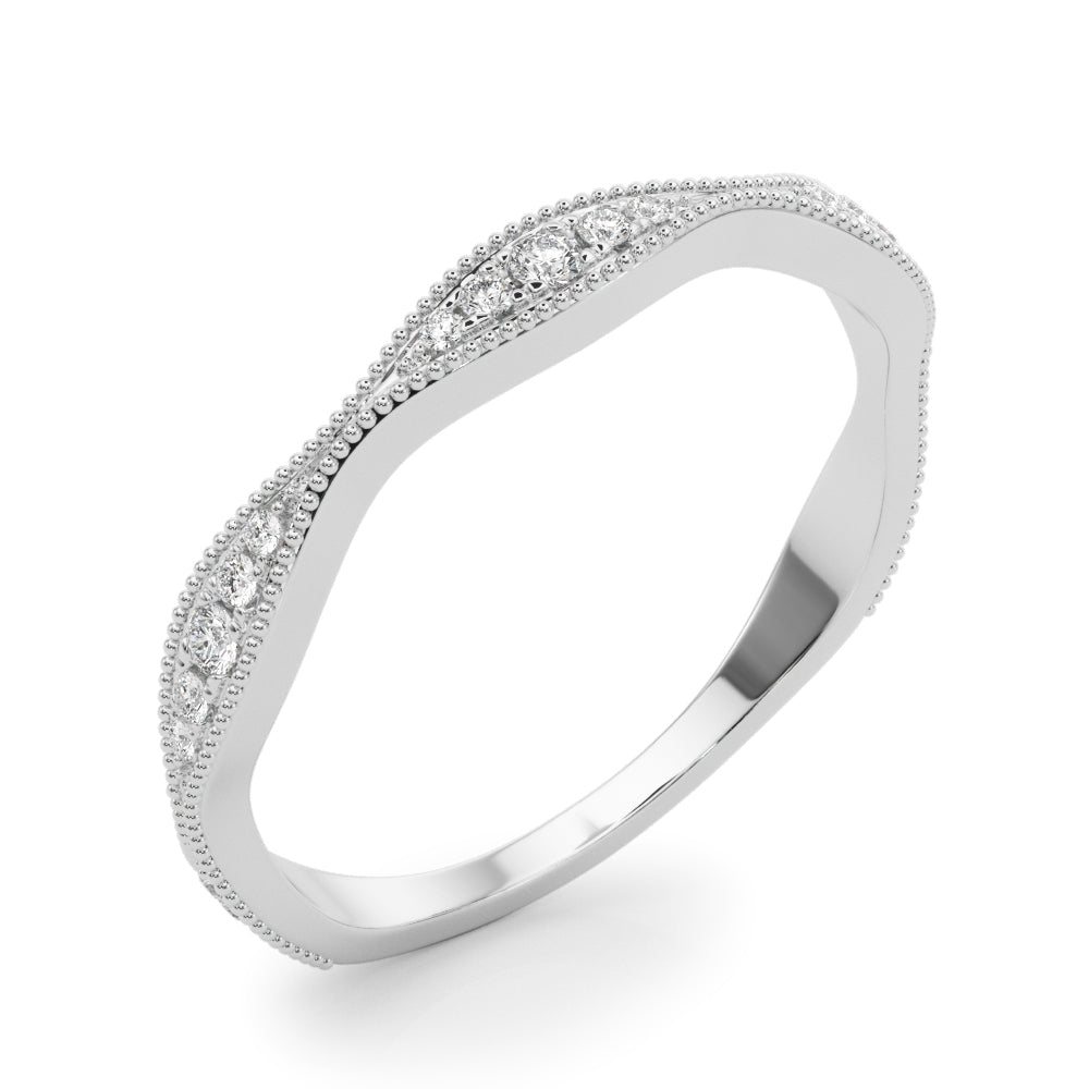 Diamond Milgrain Band · 0.15 ct tw