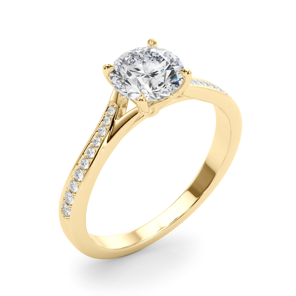 Round Diamond Engagement Ring · 0.43 ct tw