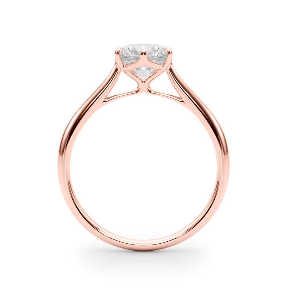 Round Rounds Diamond Solitaire Engagement Ring · 1.00 ct tw