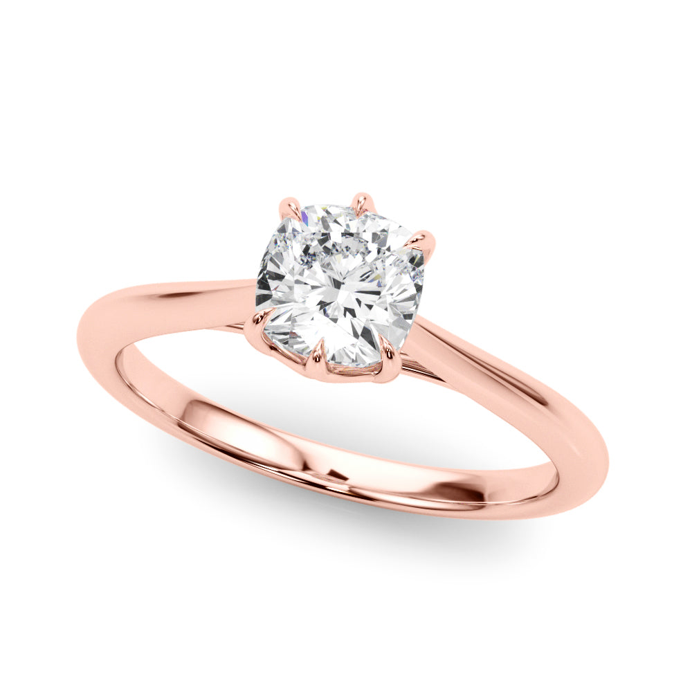 Cushion 6.5x6.5 Diamond Solitaire Engagement Ring · 2.00 ct tw