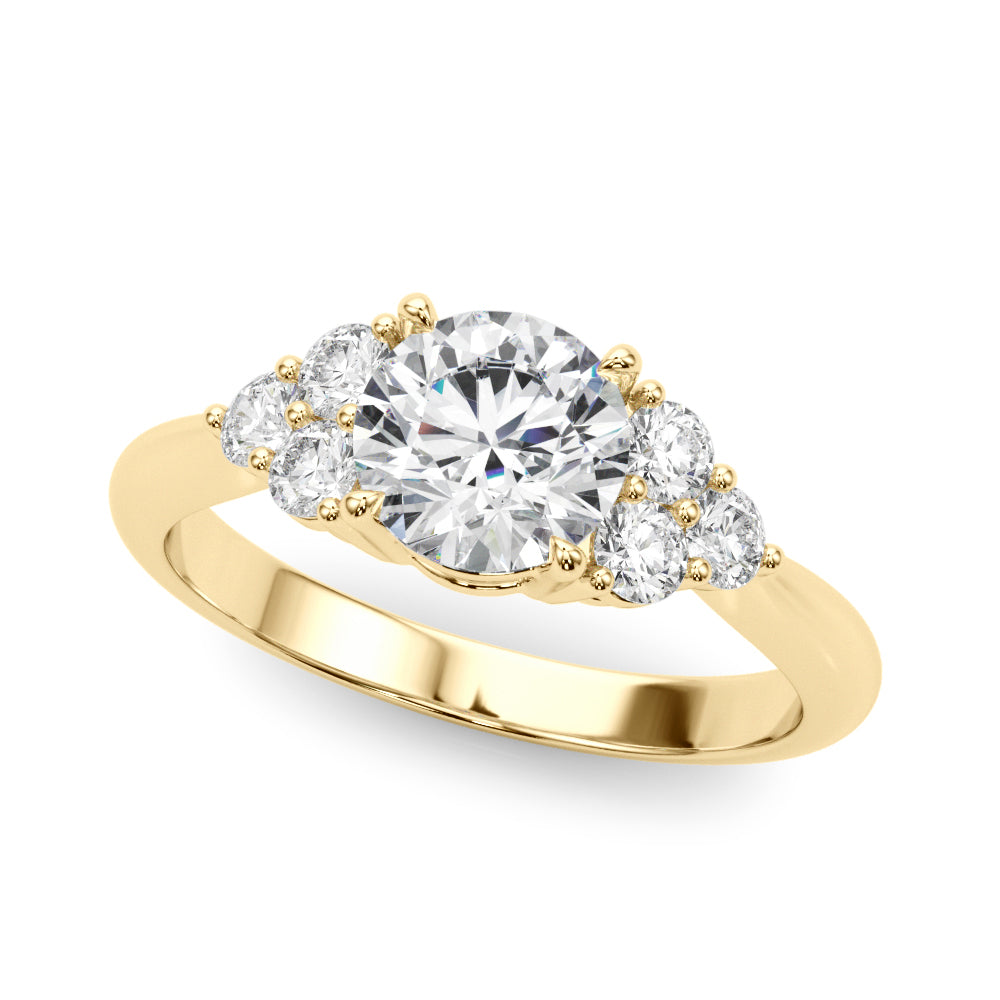 Round Diamond Engagement Ring · 0.74 ct tw