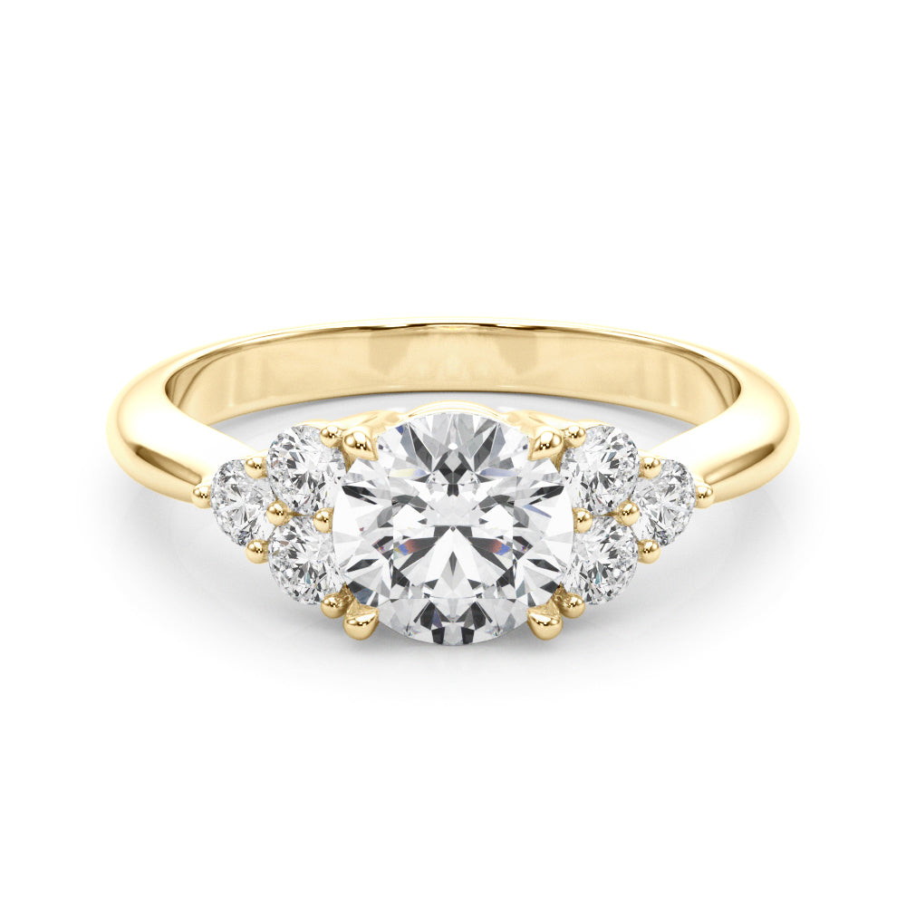 Round Diamond Engagement Ring · 0.74 ct tw
