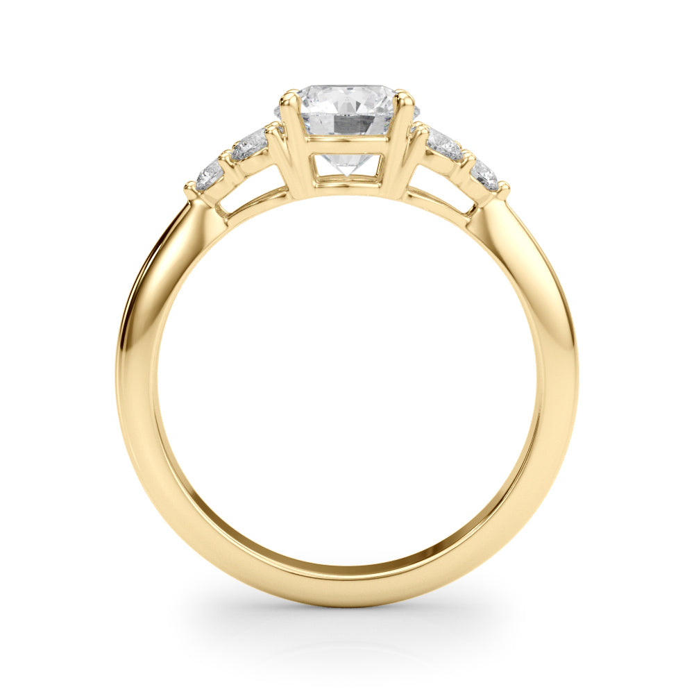 Round Diamond Engagement Ring · 0.74 ct tw