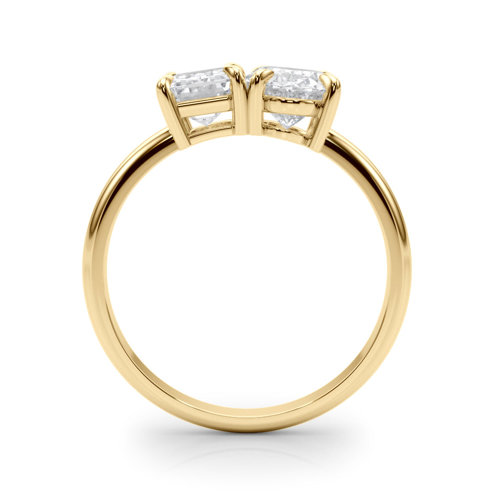Emerald Cut Oval Diamond Fashion Ring · 3.00 ct tw