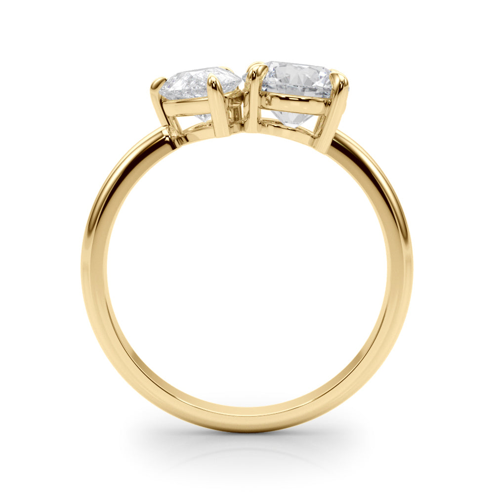 Pear Round & Shape Diamond Fashion Ring · 1.90 ct tw