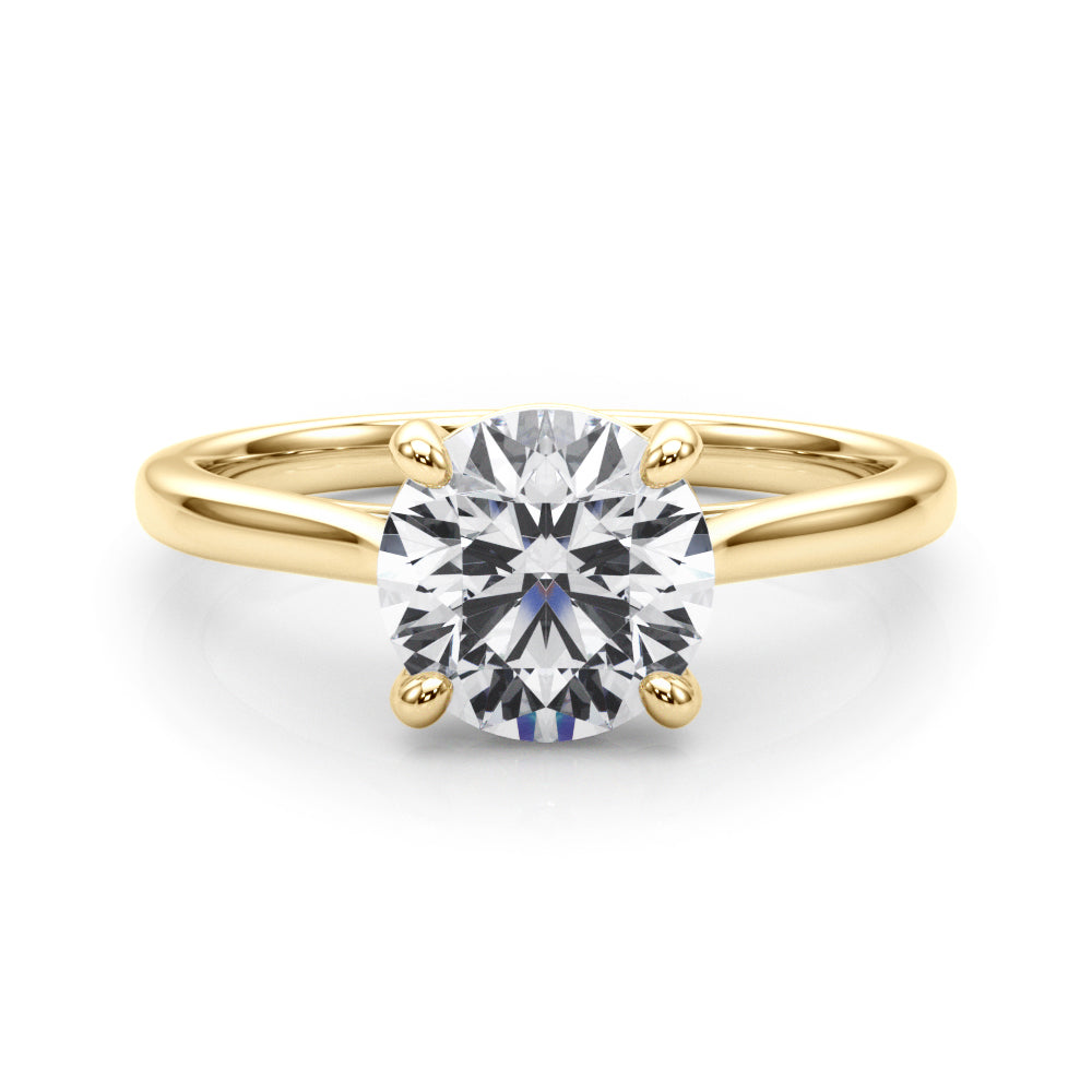 Round Diamond Solitaire Engagement Ring · 0.25 ct tw