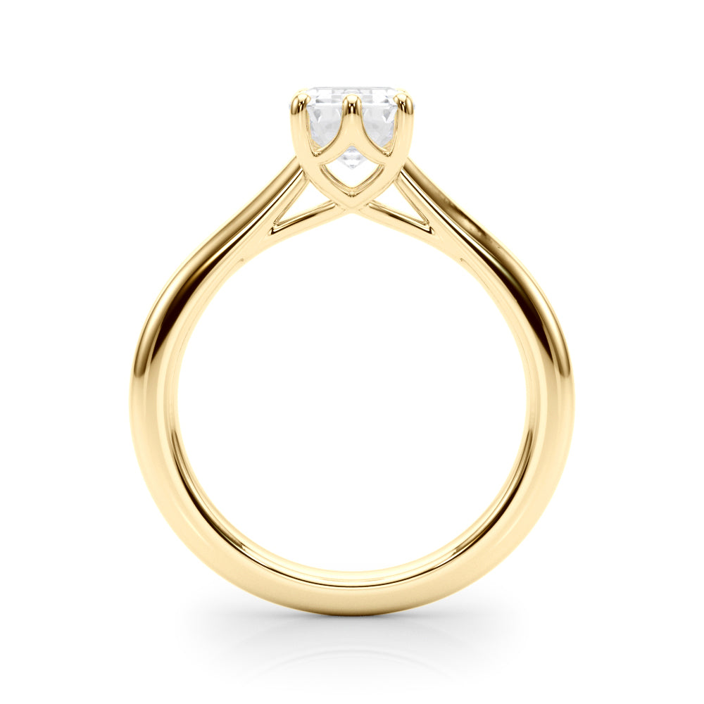 Emerald Cut Diamond Solitaire Engagement Ring · 1.00 ct tw