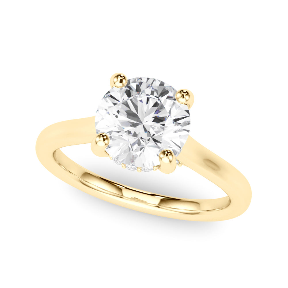 Round Diamond Engagement Ring · 1.12 ct tw