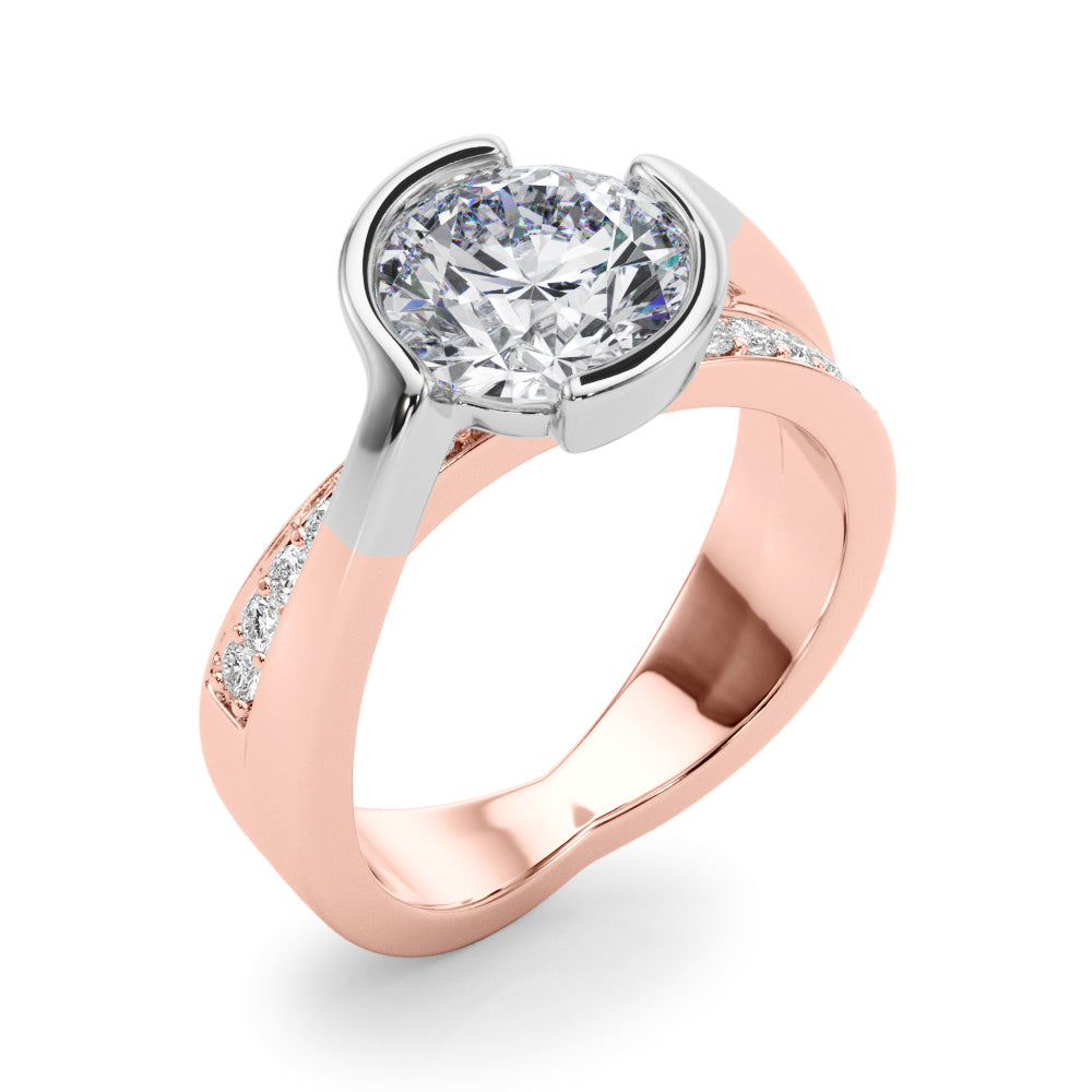 Round Diamond Engagement Ring · 3.25 ct tw