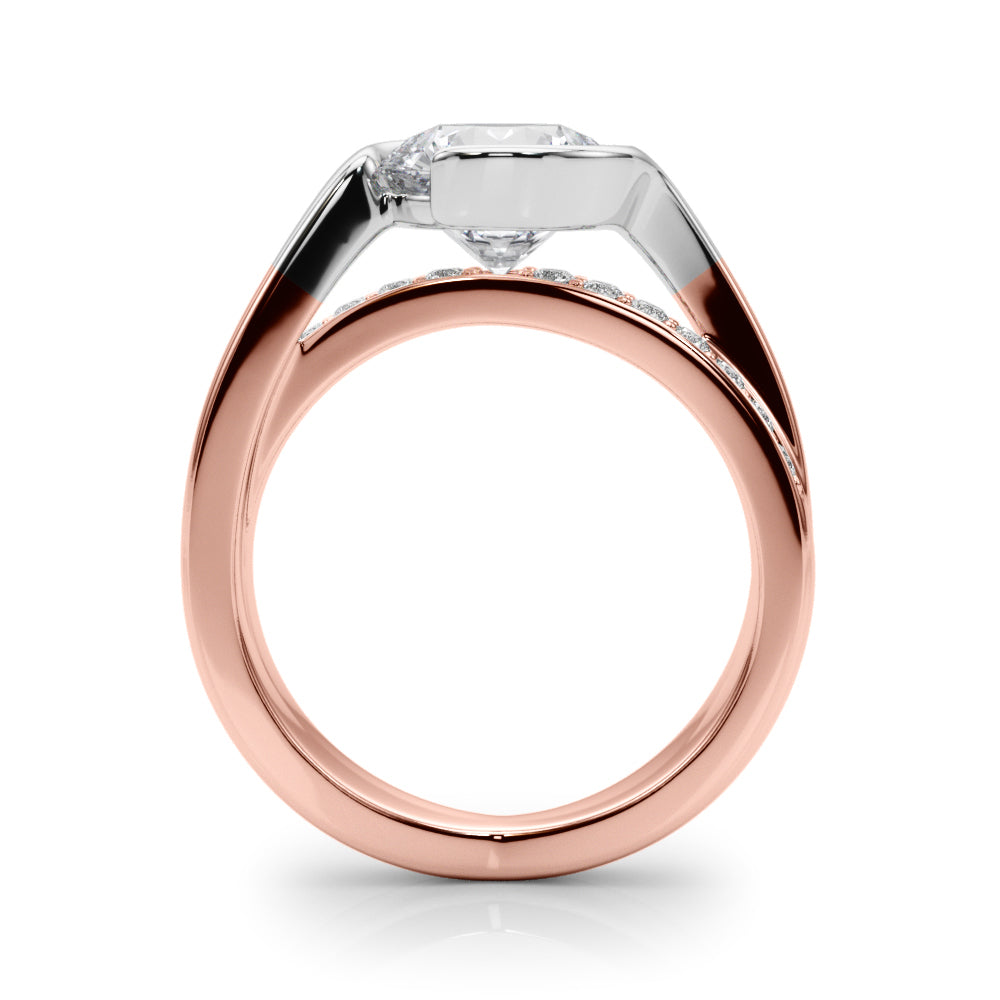 Round Diamond Engagement Ring · 3.25 ct tw
