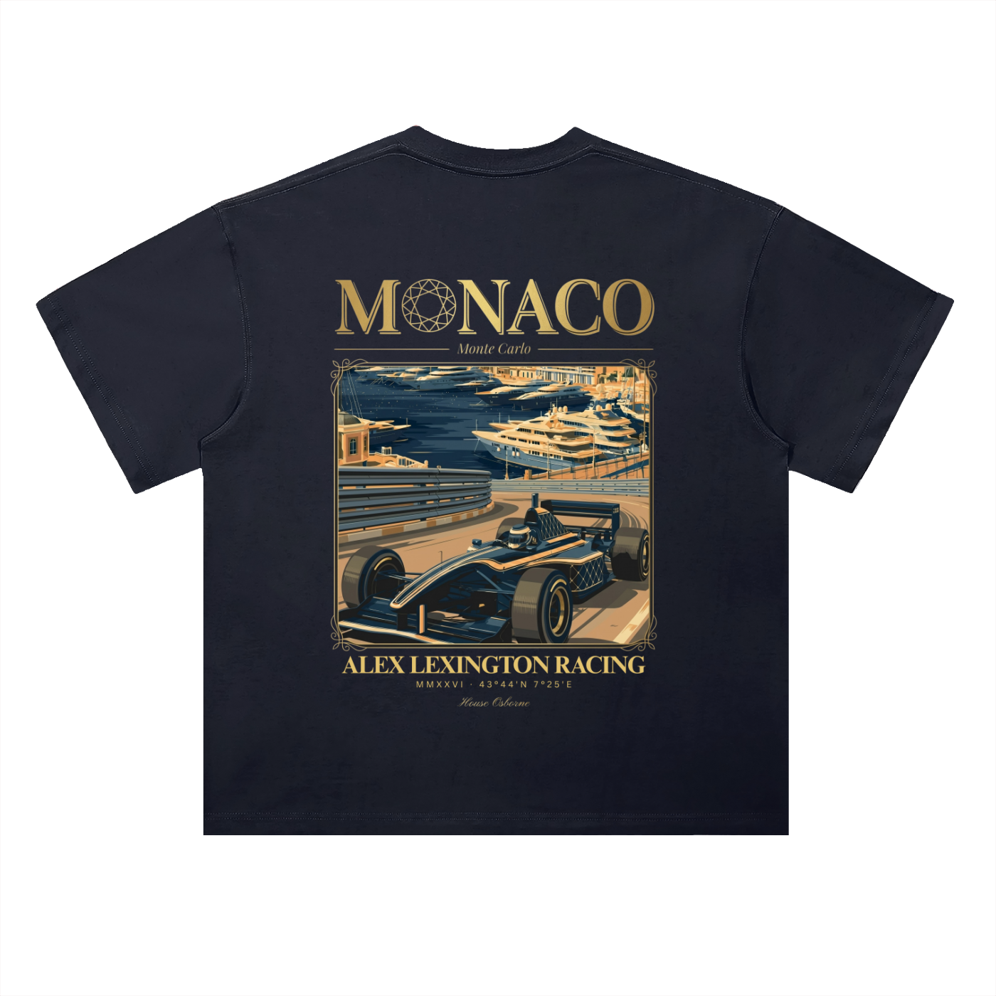 Heavyweight Drop Shoulder Cotton T-Shirt