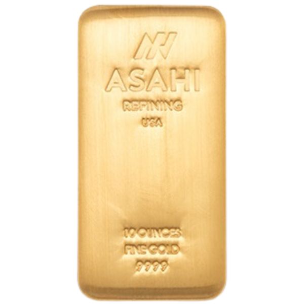 10 OZ GOLD BAR ASAHI