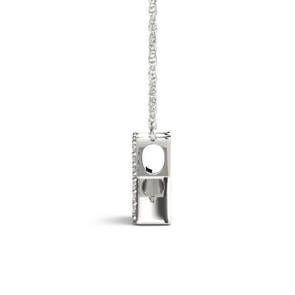 1/20 Cttw K Initial Diamond Pendant · 0.06 ct tw