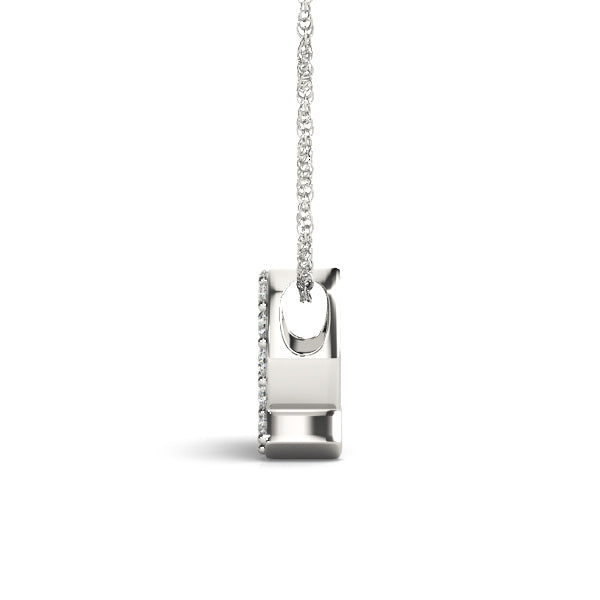 1/20 Cttw Q Initial Diamond Pendant · 0.07 ct tw