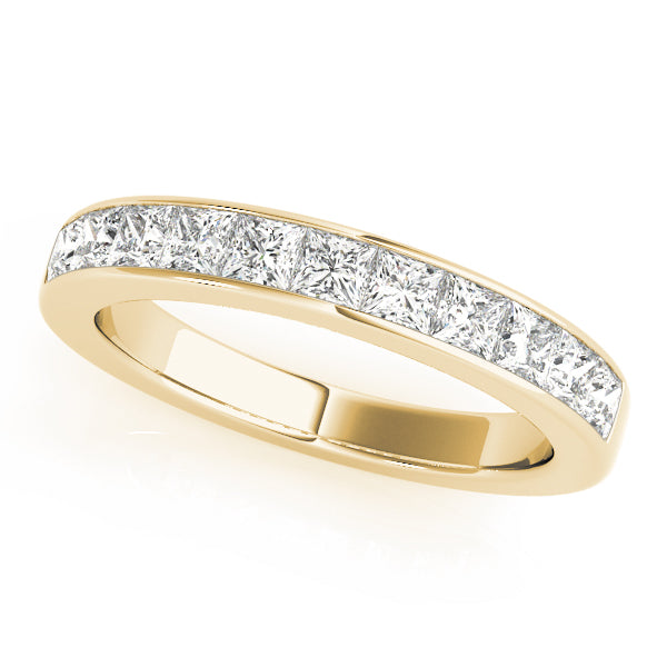 Square 2mm Channel Diamond Anniversary Band · 0.80 ct tw