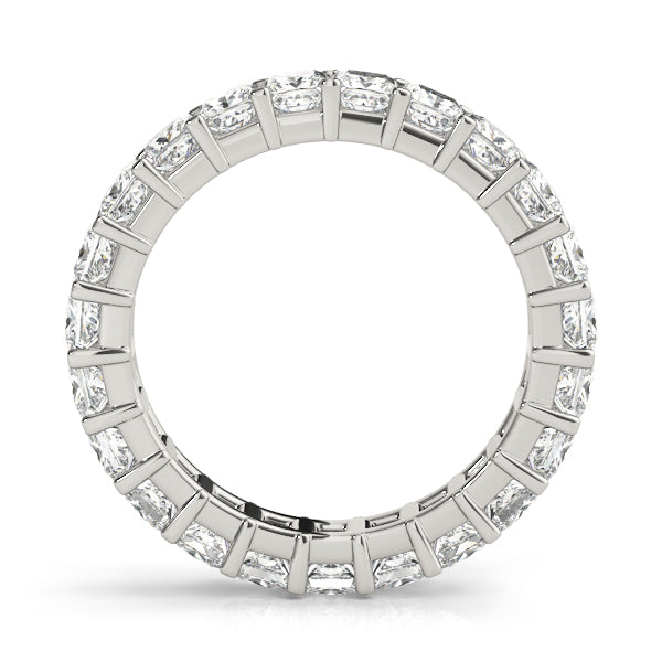 Square 3.3mm Prong Diamond Eternity Band · 4.40 ct tw